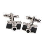 Camera Black Cufflinks In Box Bulk