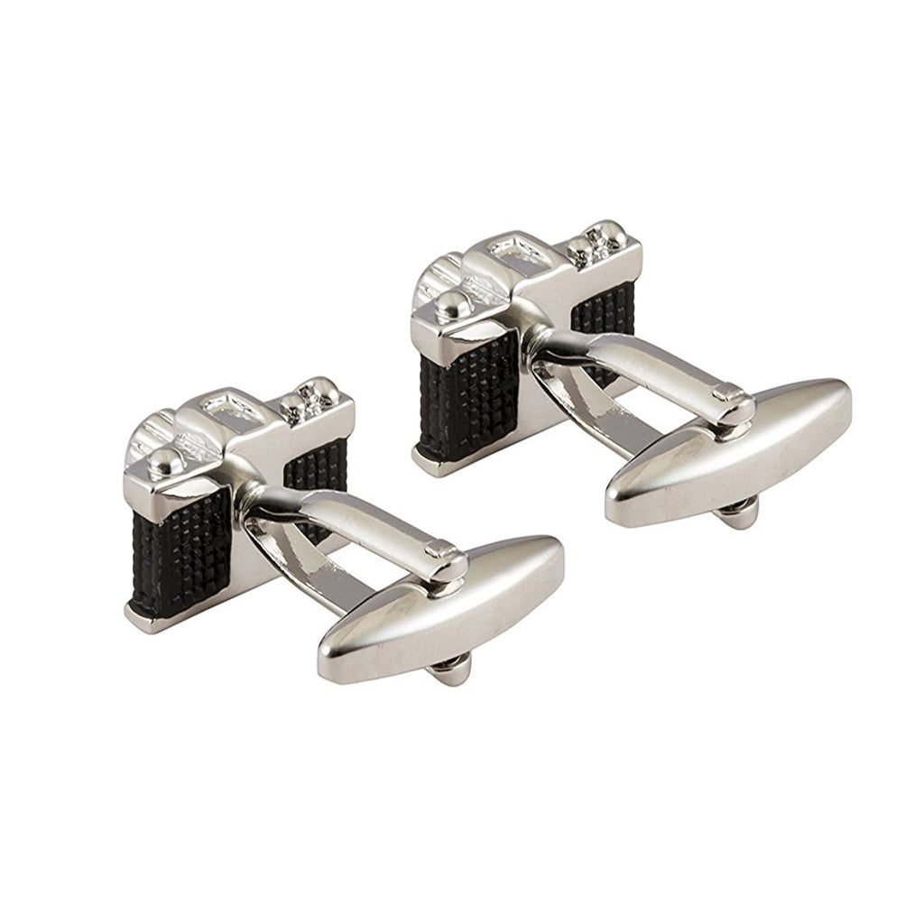 Camera Black Cufflinks In Box Bulk