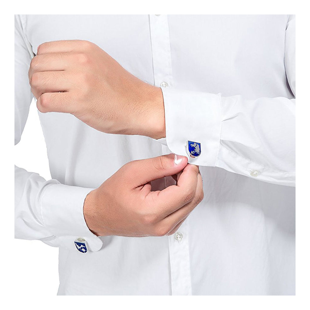 Atlas World Map Traveller Blue Cufflinks In Box Bulk