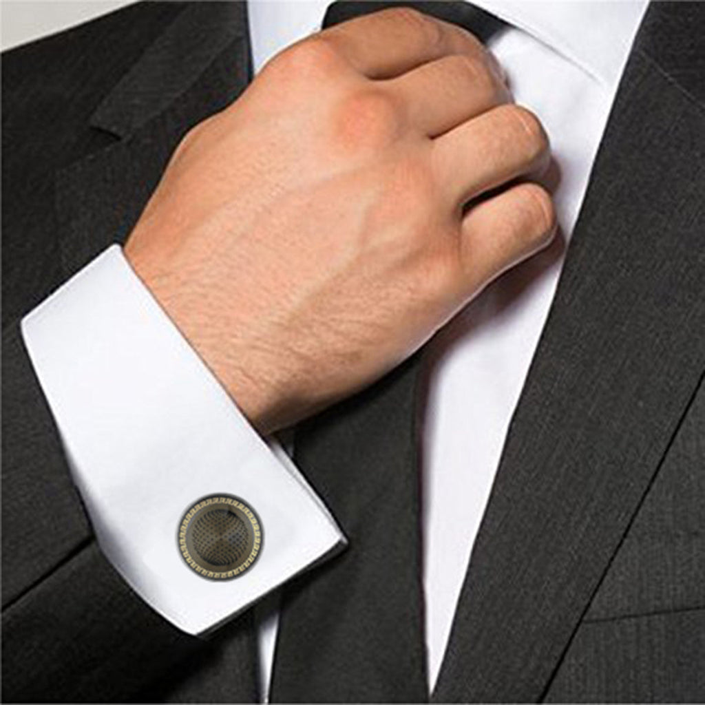 Formal Grey Cufflinks In Box Bulk