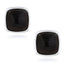Cushion Black Crystal Cufflinks In Box Bulk