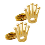 Crown Gold Cufflinks In Box Bulk
