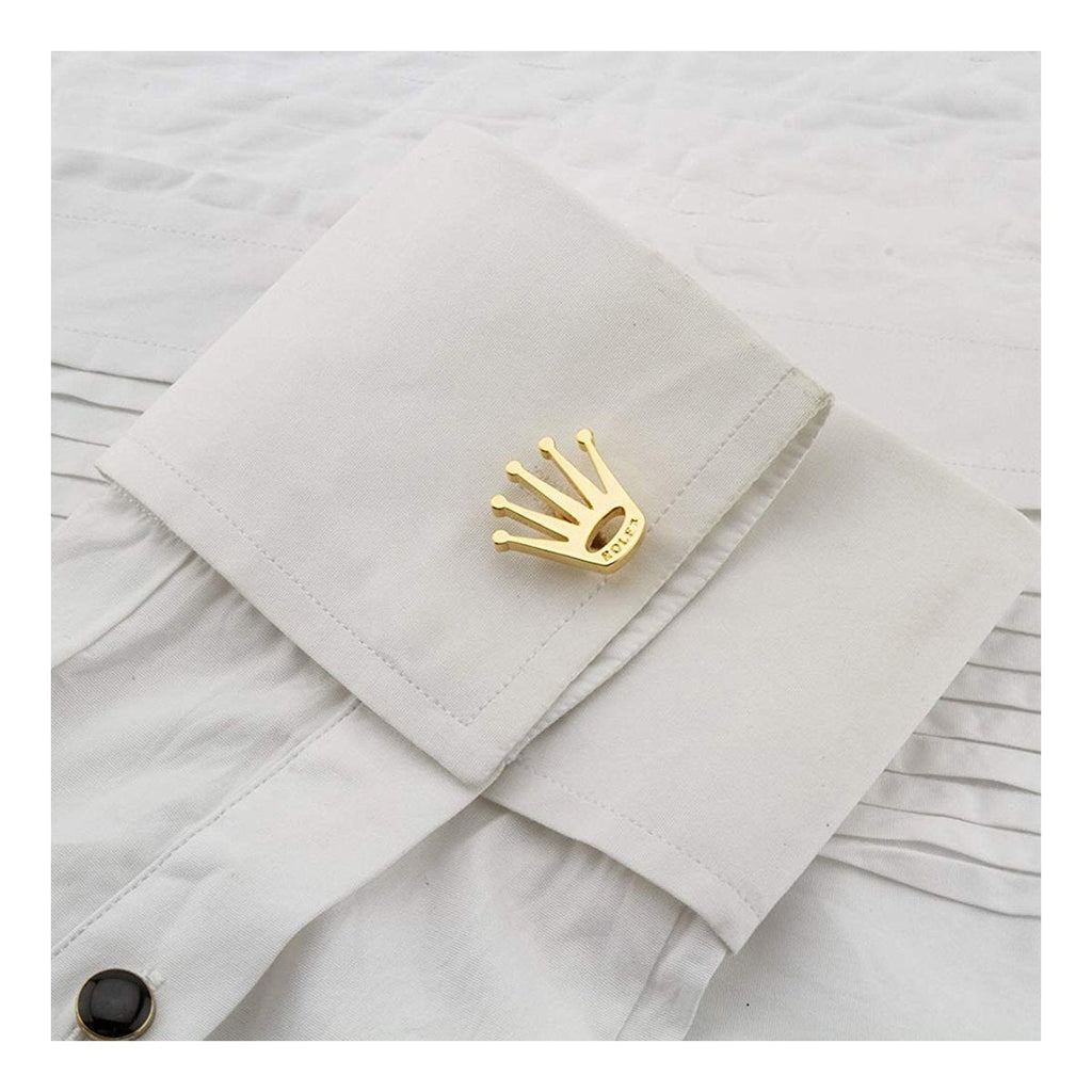 Crown Gold Cufflinks In Box Bulk