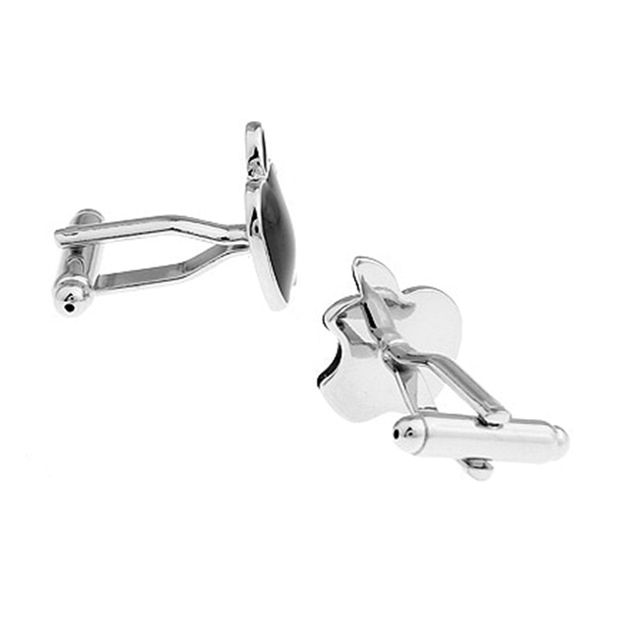 Apple Black Cufflinks In Box Bulk