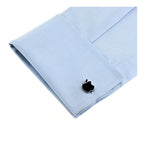 Apple Black Cufflinks In Box Bulk