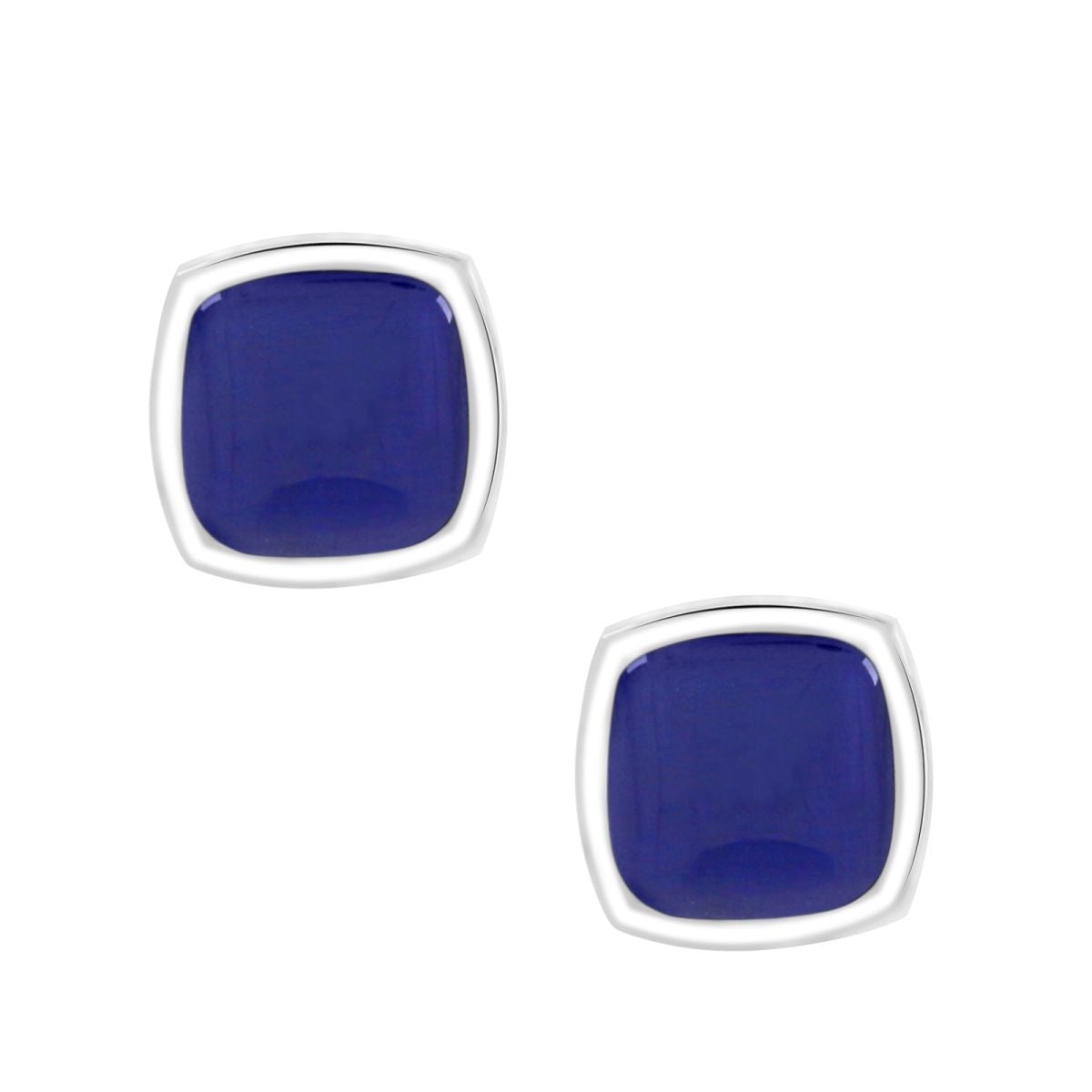 Blue Crystal Cufflinks In Box Bulk