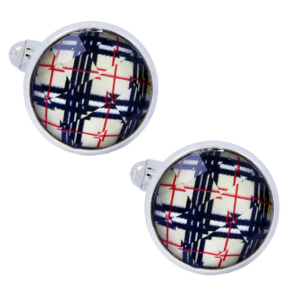 Burberry Checks Cufflinks In Box Bulk
