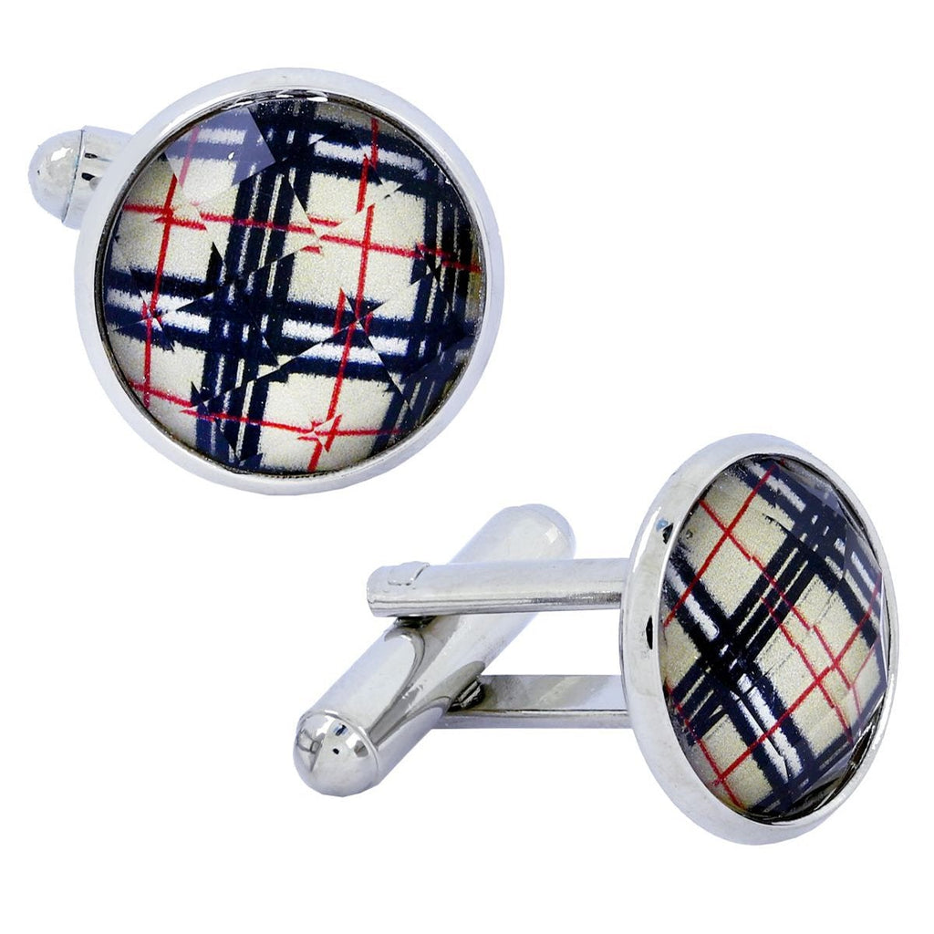 Burberry Checks Cufflinks In Box Bulk