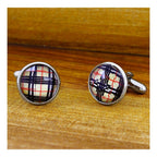 Burberry Checks Cufflinks In Box Bulk
