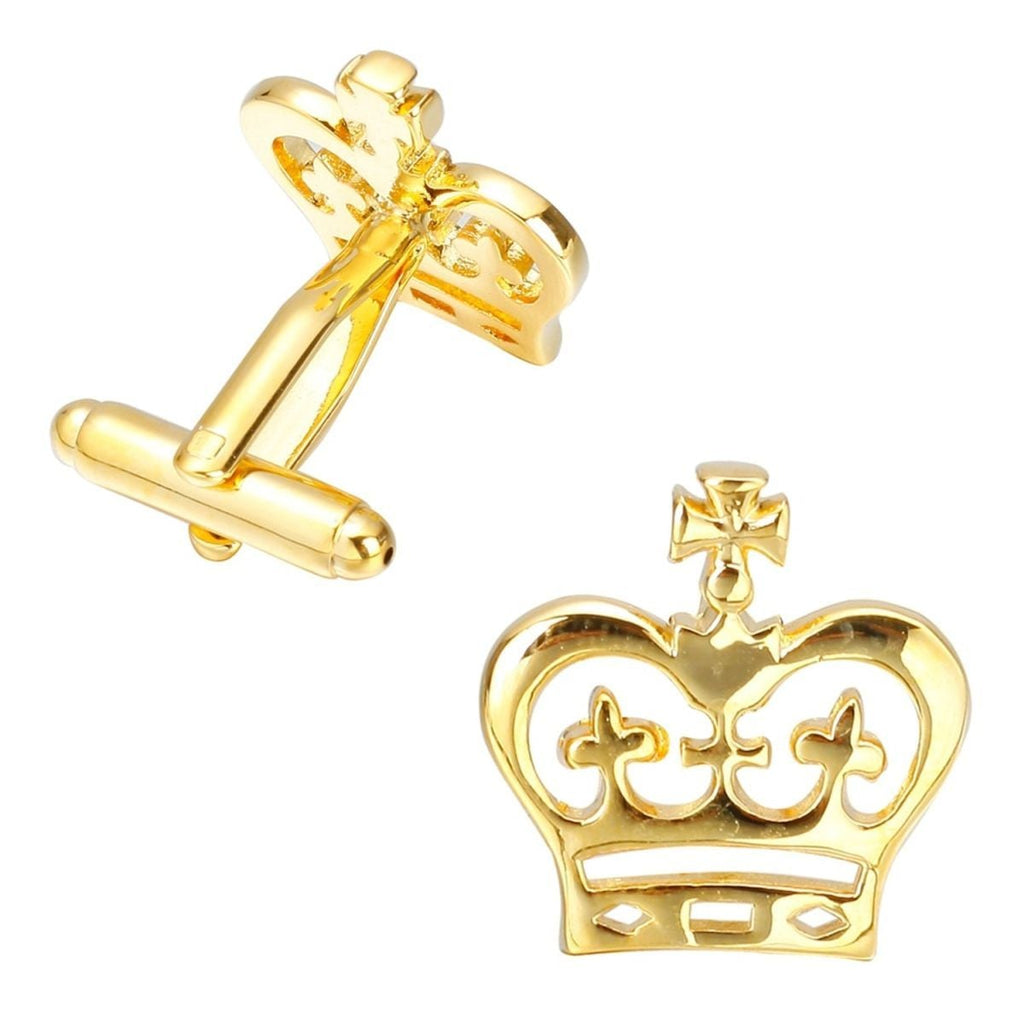 Royal Crown Prince Cufflinks In Box Bulk