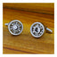 Silver Ball Bearing Cufflinks In Box