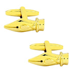 Golden Fountain Pen Cufflinks In Box Bulk