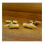 Golden Fountain Pen Cufflinks In Box Bulk