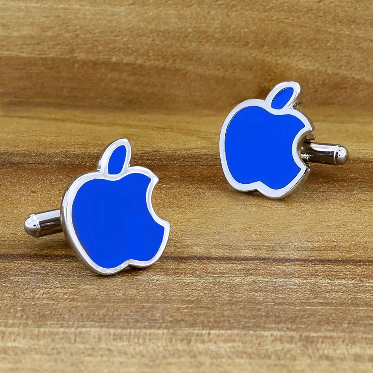 Blue Apple Cufflinks In Box Bulk Main image