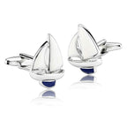 Sailboat Cufflinks In Box Bulk