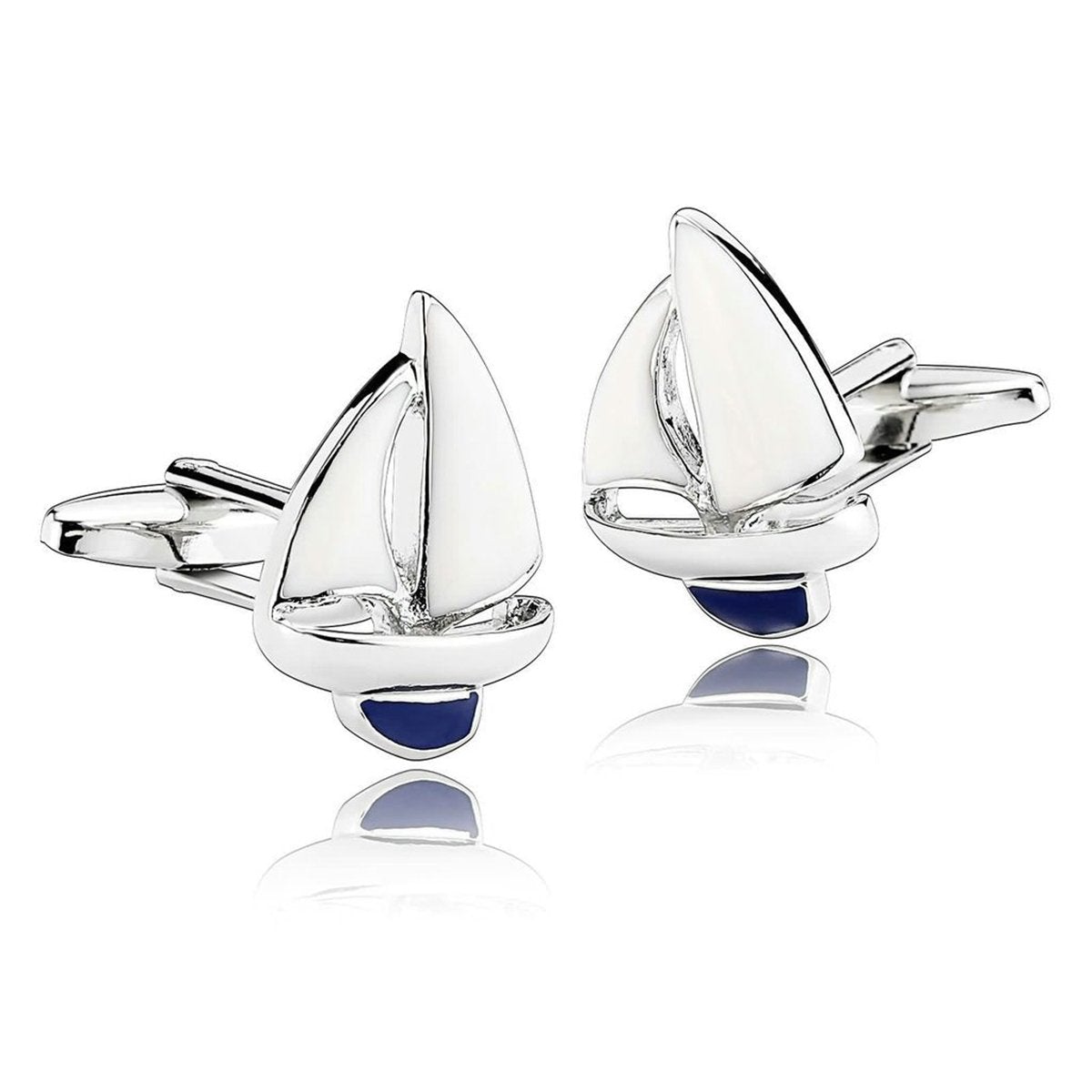 Sailboat Cufflinks In Box Bulk