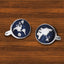 World Map Globe Cufflinks In Box Bulk