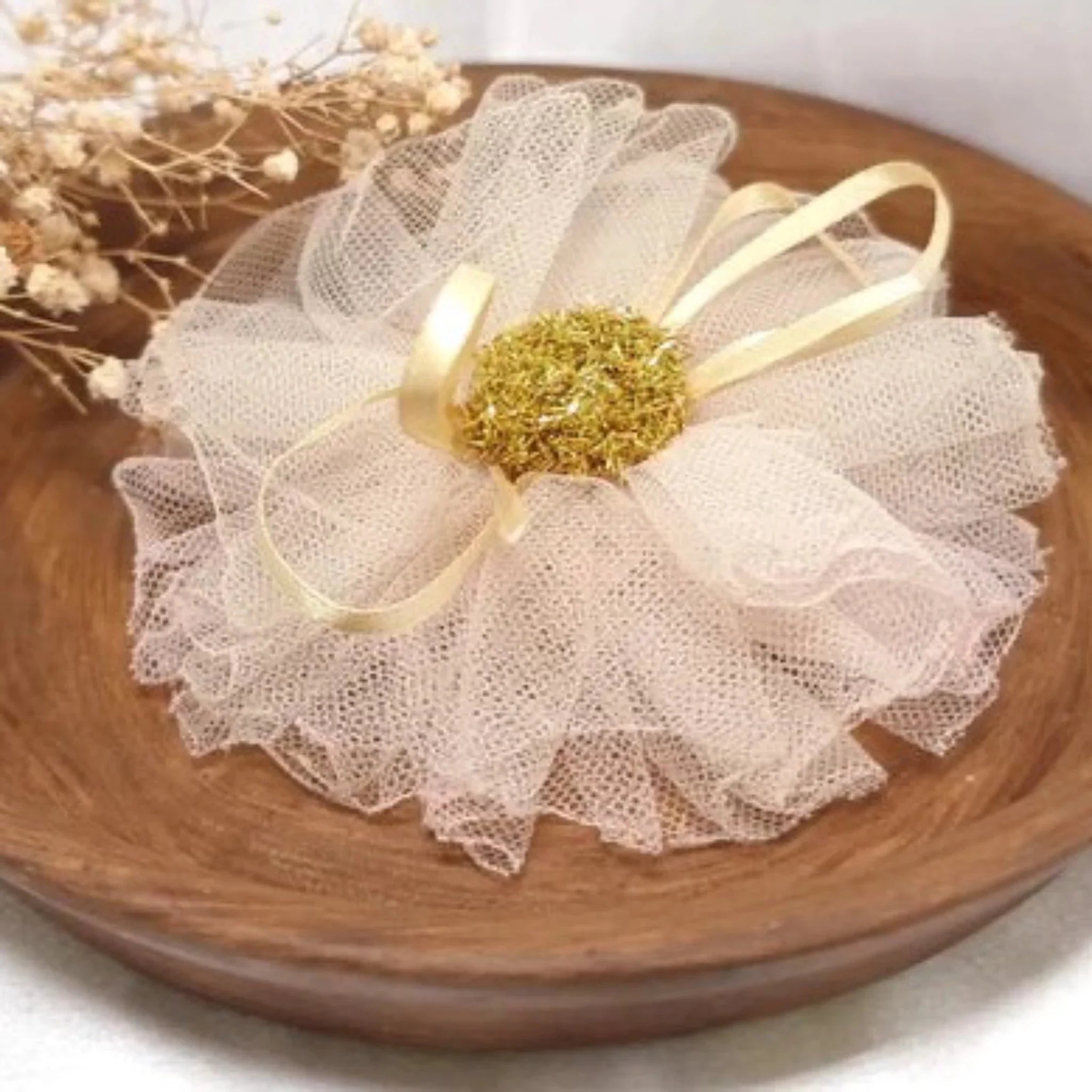 Darling Daisy Pink Fabric Hair Clip Accessories For Girl Women Bulk