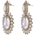 Traditional Antique Gold Plated Pearl Jhumki Earring For Women Bulk