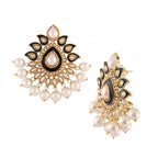 Traditional Black Meenakari Pearl Earring For Women Bulk