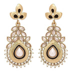 Marquise Meenakari Gold Plated CZ Dangling Earring For Women Bulk