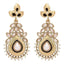 Marquise Meenakari Gold Plated CZ Dangling Earring For Women Bulk