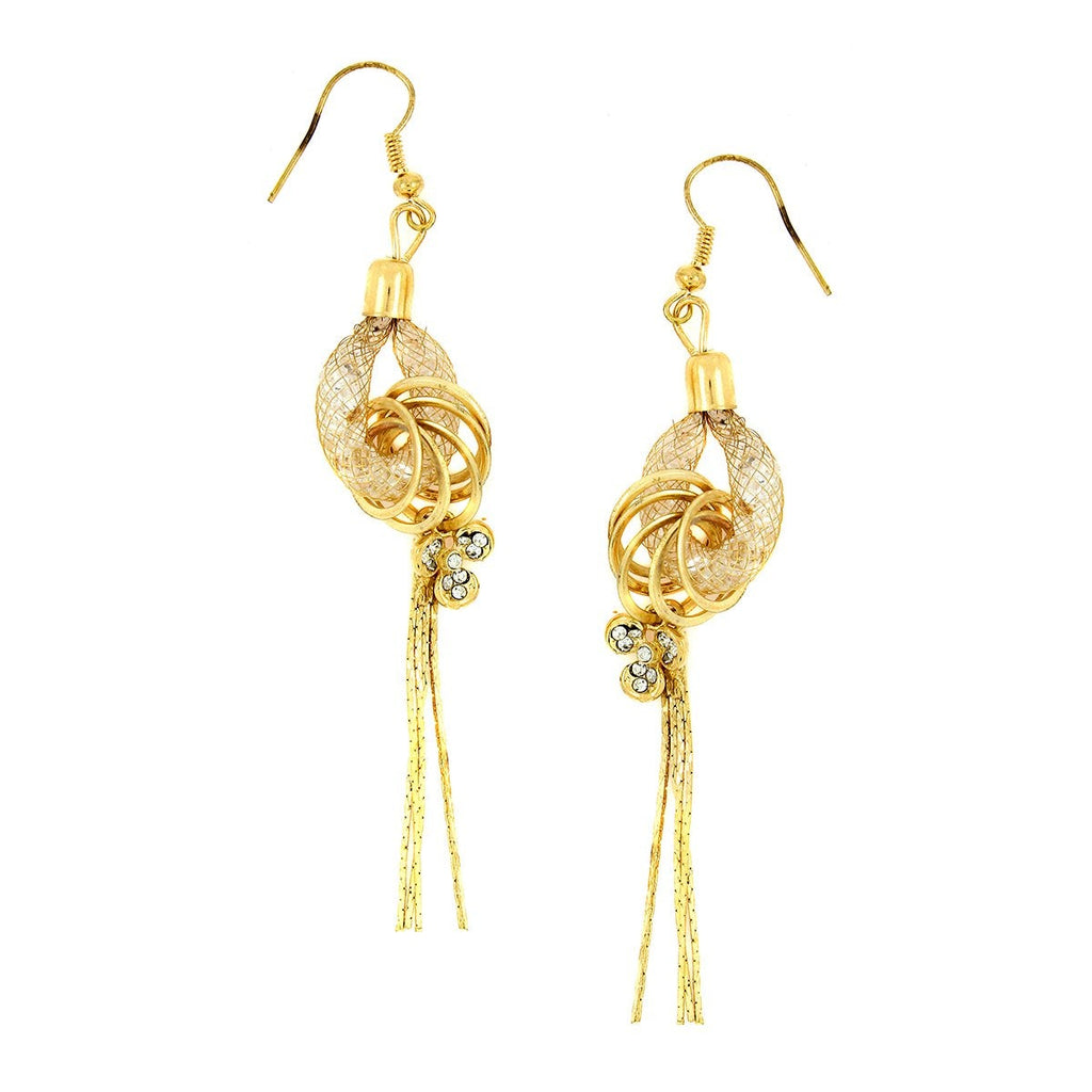 Dainty Rose Gold American Diamond CZ Dangling Earring For Women Bulk