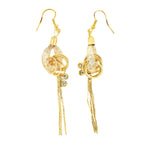Dainty Rose Gold American Diamond CZ Dangling Earring For Women Bulk