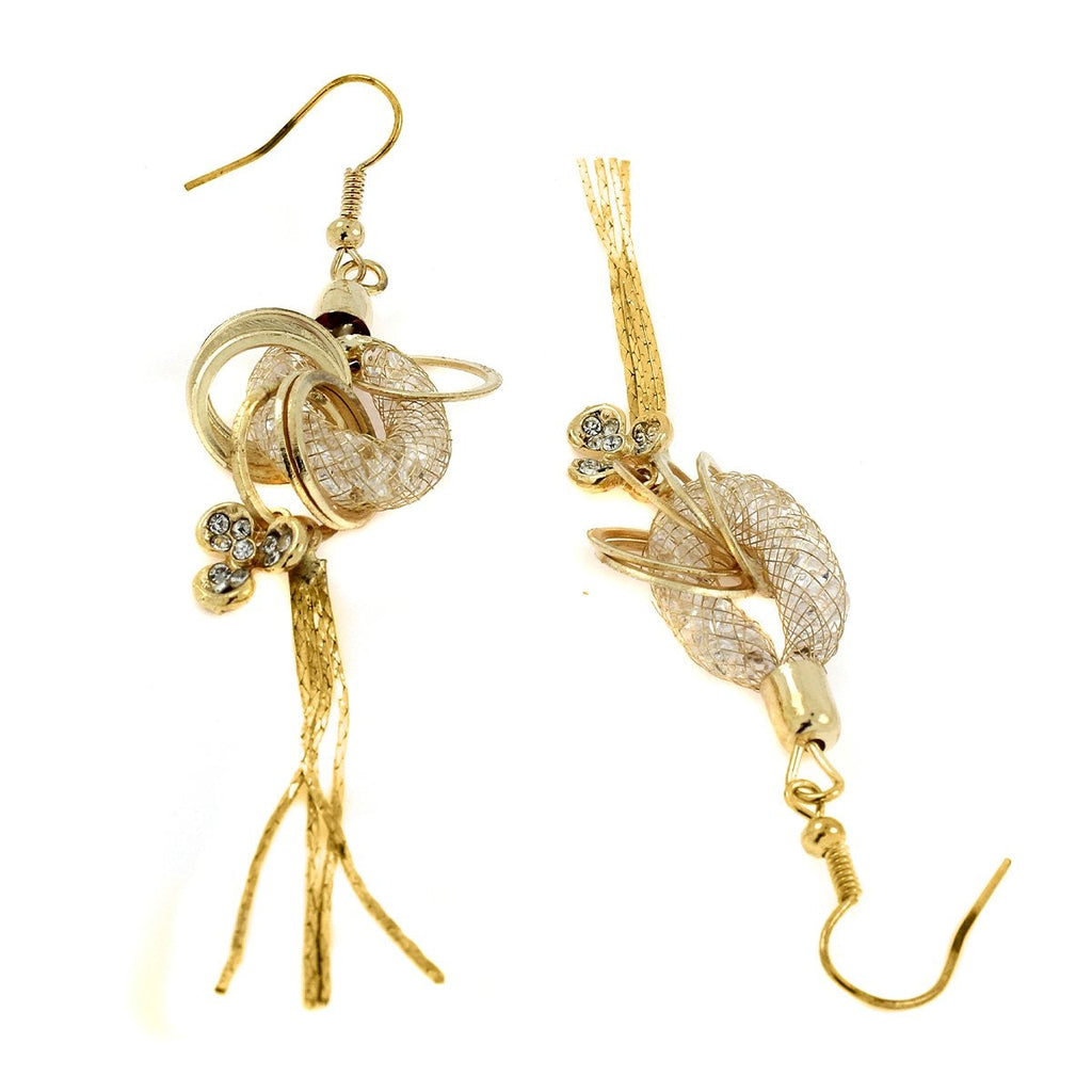 Dainty Rose Gold American Diamond CZ Dangling Earring For Women Bulk