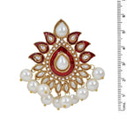 Traditional Gold Red Maroon Meenakari Pearl Festive Earring Bulk