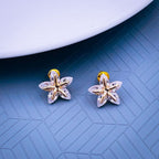 Trendy Star 18K Gold Plated American Diamond Earring For Women Bulk