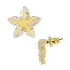 Trendy Star 18K Gold Plated American Diamond Earring For Women Bulk