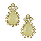 Statement Pearl 18K Gold Plated Stud Earring For Women Bulk