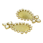 Statement Pearl 18K Gold Plated Stud Earring For Women Bulk