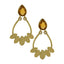 Italian Petal 18K Gold Plated Dangling Earring For Women Bulk