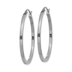 Round Wire Hoop Silver 316L Stainless Steel Earring Bulk