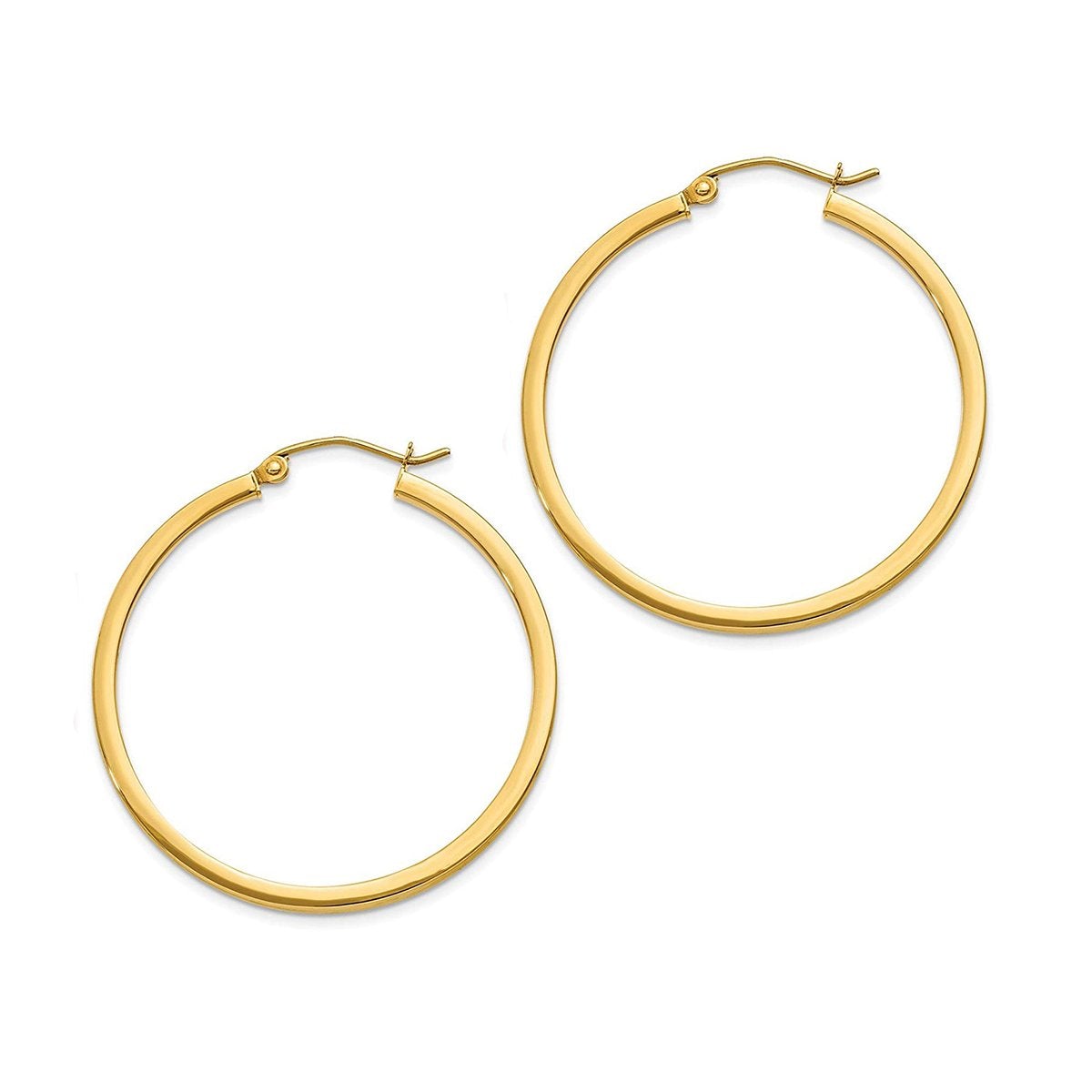 Round Wire Hoop Silver 316L Stainless Steel 18K Gold Earring Bulk Main image