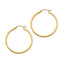 Round Wire Hoop Silver 316L Stainless Steel 18K Gold Earring Bulk