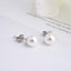 8 Mm Pearl Silver 316L Surgical Stainless Steel Stud Earring Bulk