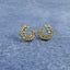 Round Crystal Gold Chand Bali Earring For Women Bulk
