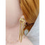 Long Tassel 18K Gold Anti Tarnish Copper Dangler Earring Women Bulk