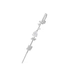 Fancy Cubic Zirconia Single Ear Cuff Earring For Women Bulk