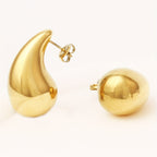 Paisley Mango 18K Gold Anti Tarnish Stud Earring For Women Bulk
