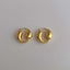 Double Bottegga Paisley Mango 18K Gold Anti Tarnish Hoop Earring Bulk
