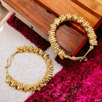 Stylish 18K Gold Anti Tarnish Hoop Earring For Women Bulk