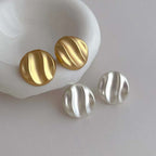 18K Gold Anti Tarnish Stud Earring Pair For Women Bulk