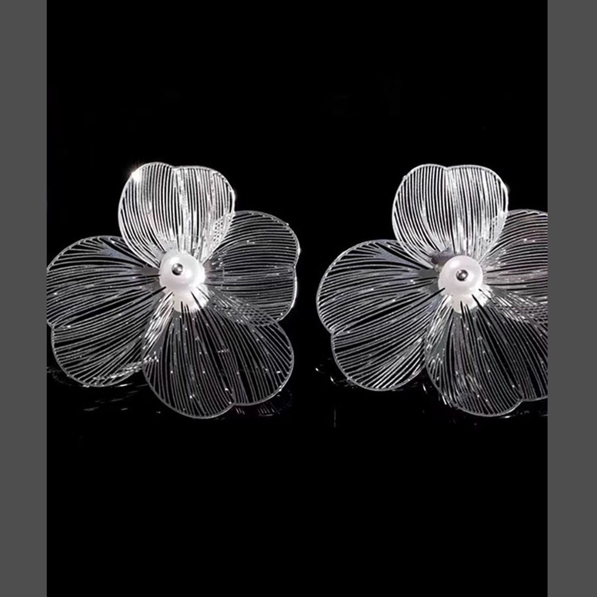 Wild Flower Glass Look Anti Tarnish Earring For Women Bulk