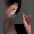 Wild Flower Glass Look Anti Tarnish Earring For Women Bulk