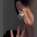 Wild Flower Glass Look Anti Tarnish Earring For Women Bulk