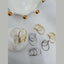 18K Gold Anti Tarnish Stud Clip-On Ear Cuff Conch Earring Pair Bulk